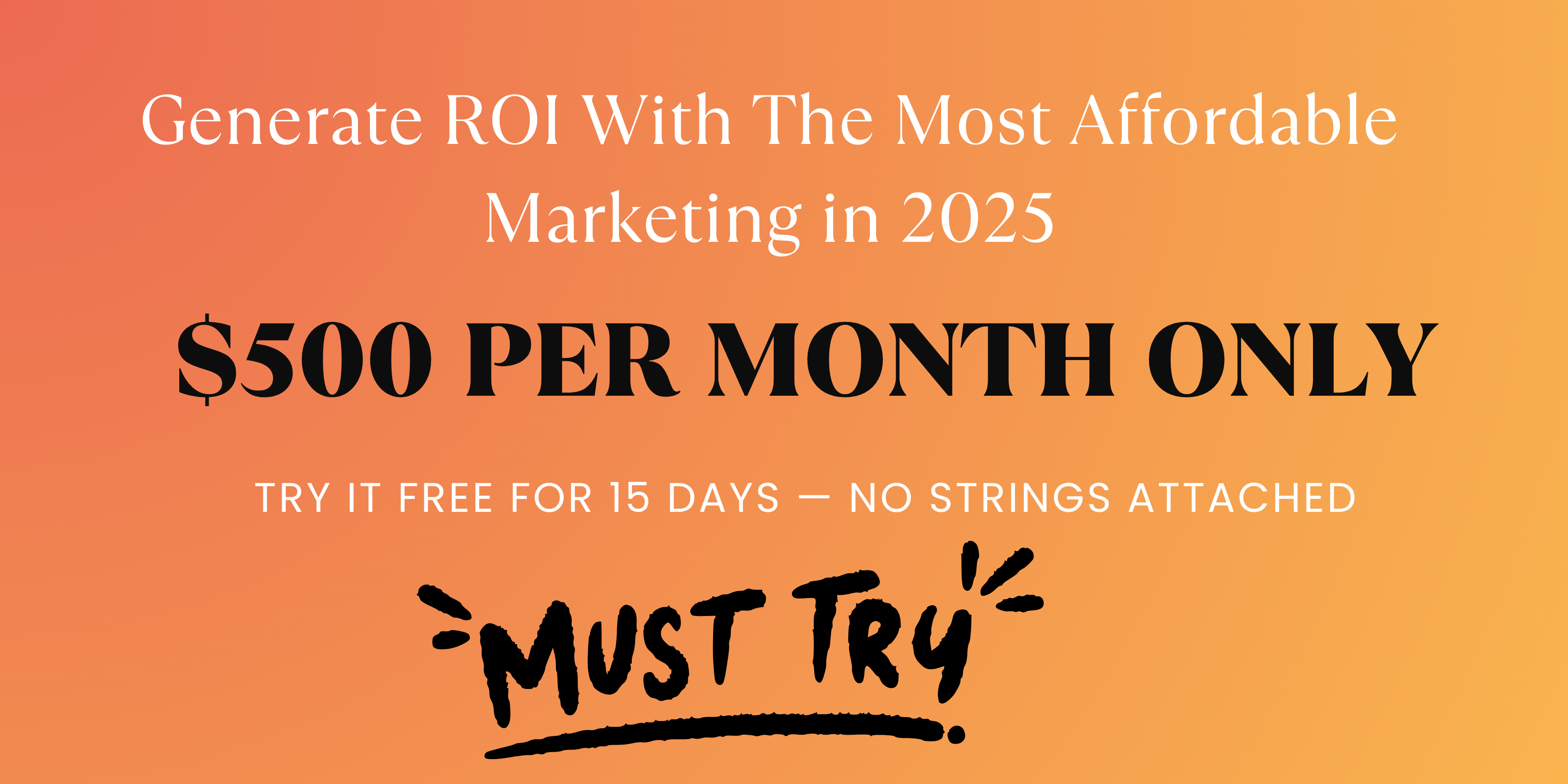 $500 Offer Landing Page Banner $500 Offer Landing Page Banner